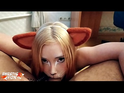 ❤️ Kitsune swallow dick agus cum ina bhéal ☑  Físeán porn  ag ga.yespornpics-com.ru